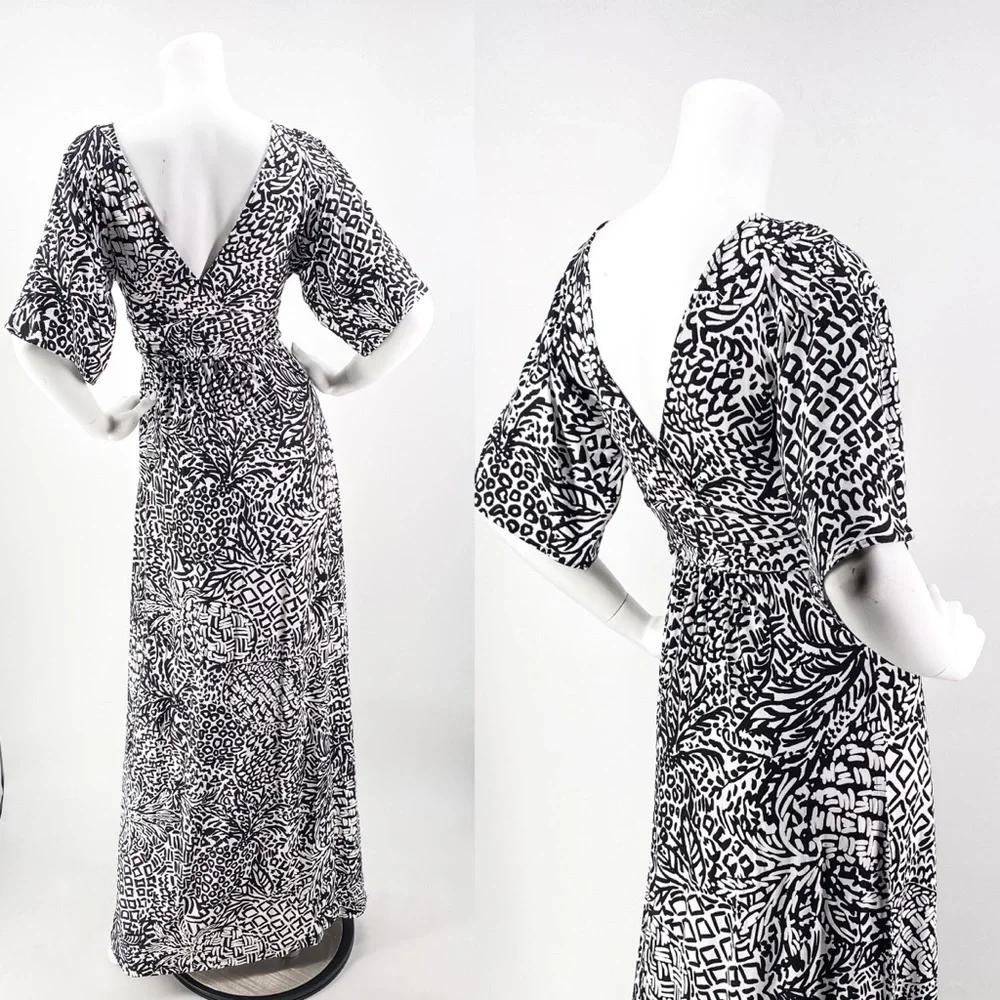 NWT LILLY PULITZER Parigi Maxi Dress, XXS - Picture 5 of 13
